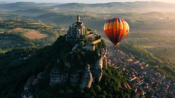 Découvrez le survol en montgolfière au puy-en-velay